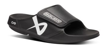 BAUER/OOFOS Women's OOahh Sport Flex Sandal – Black